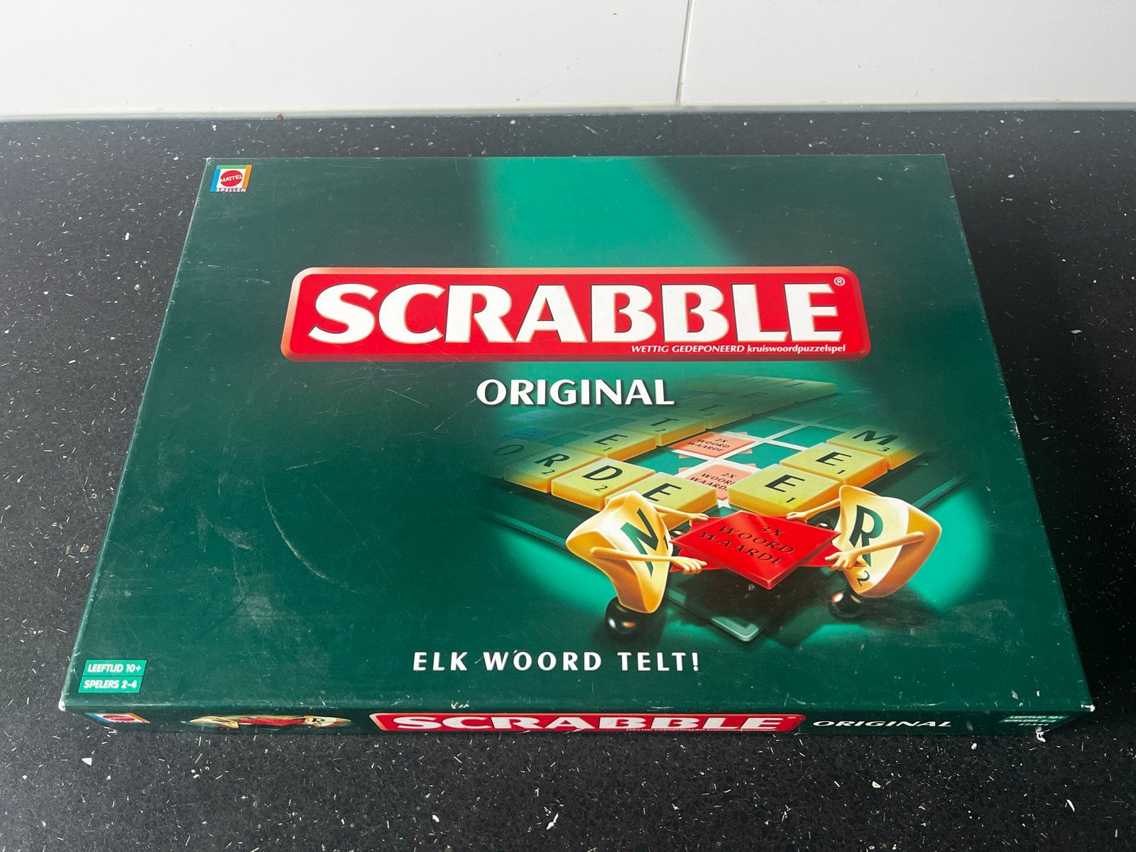 Scrabble Original Bordspel - Compleet en Goede Staat, Drie of vier spelers, Ophalen, Nieuw