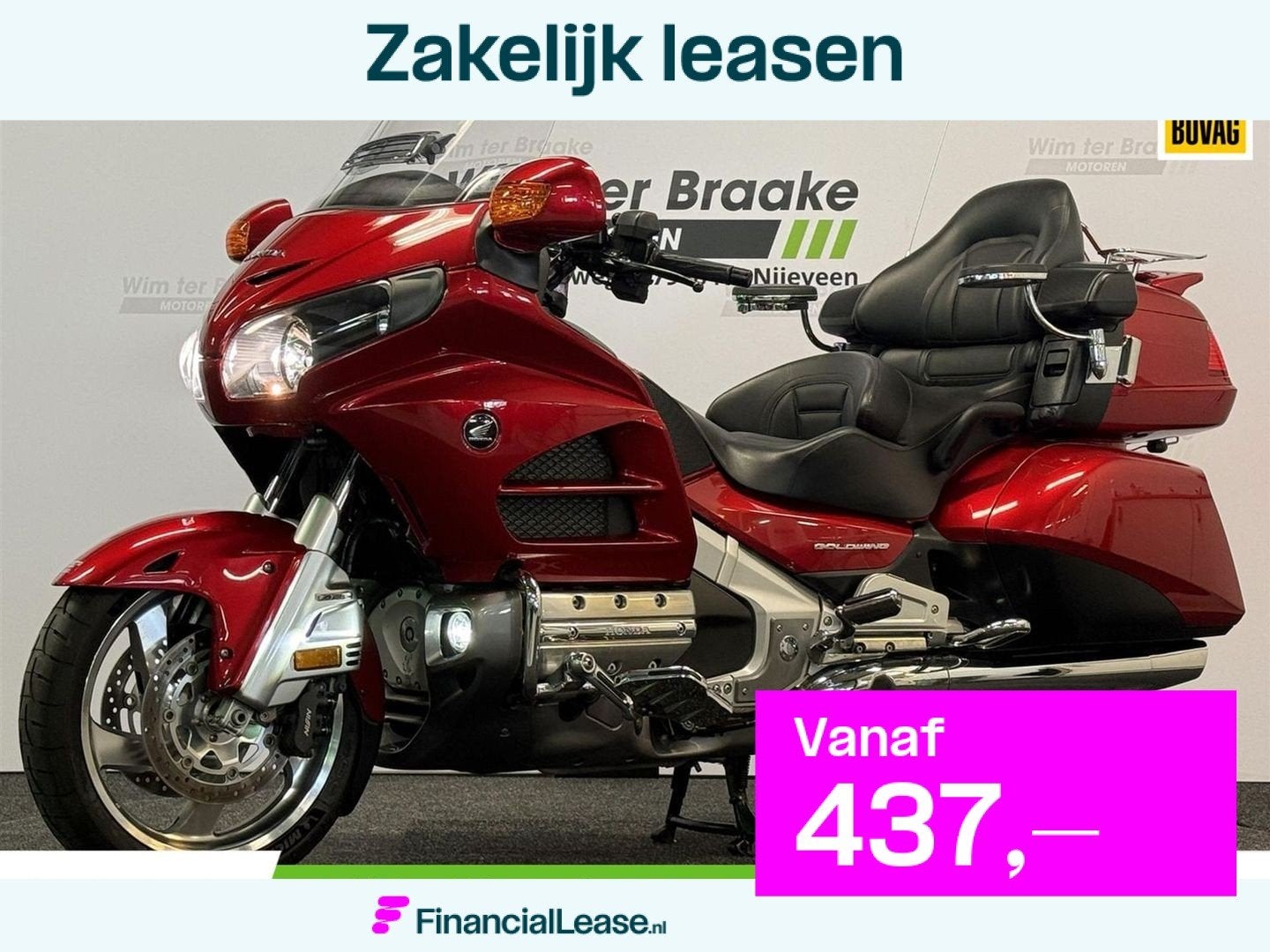 Honda GL 1800 Goldwing ABS -, Motoren, Motoren | Honda, Bedrijf, Meer dan 35 kW, Toermotor, 1832 cc