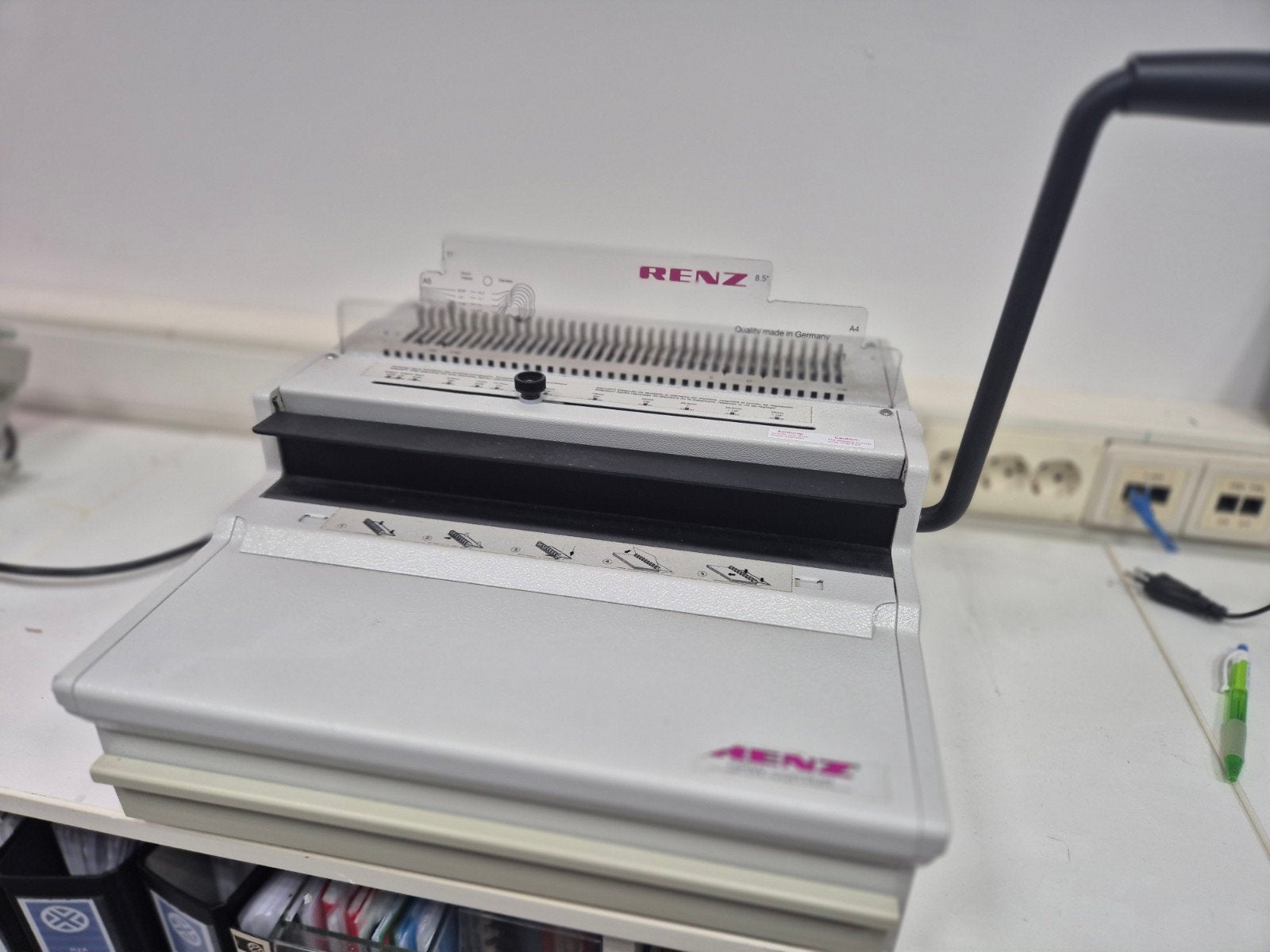 Renz Electric SRW Comfort bindmachine + ringen, Ophalen, Gebruikt, Overige typen