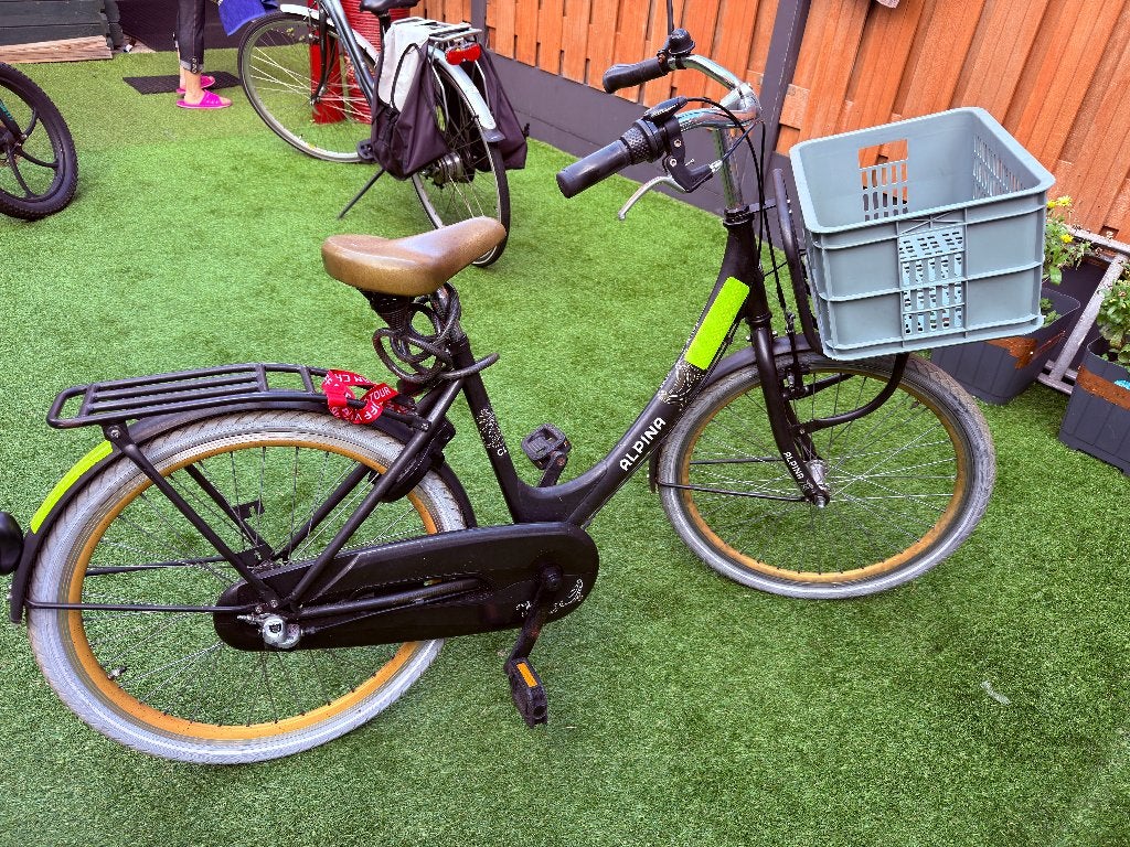 Alpina  Meisjesfiets, Gebruikt, Alpina, Handrem, Ophalen