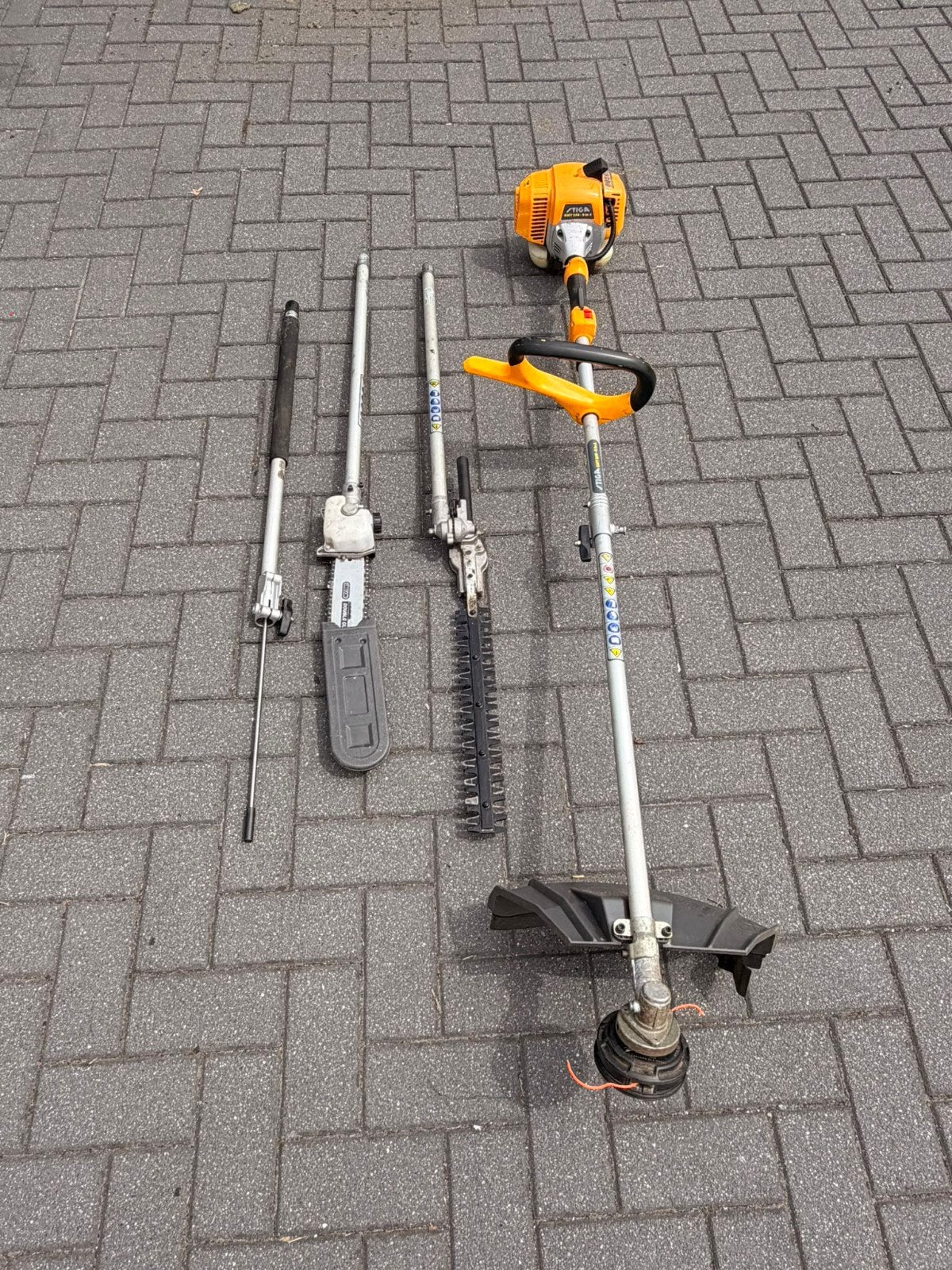 Stiga SMT 226 5-in-1 Multitool, Tuin en Terras, Ophalen, Gebruikt, Stiga