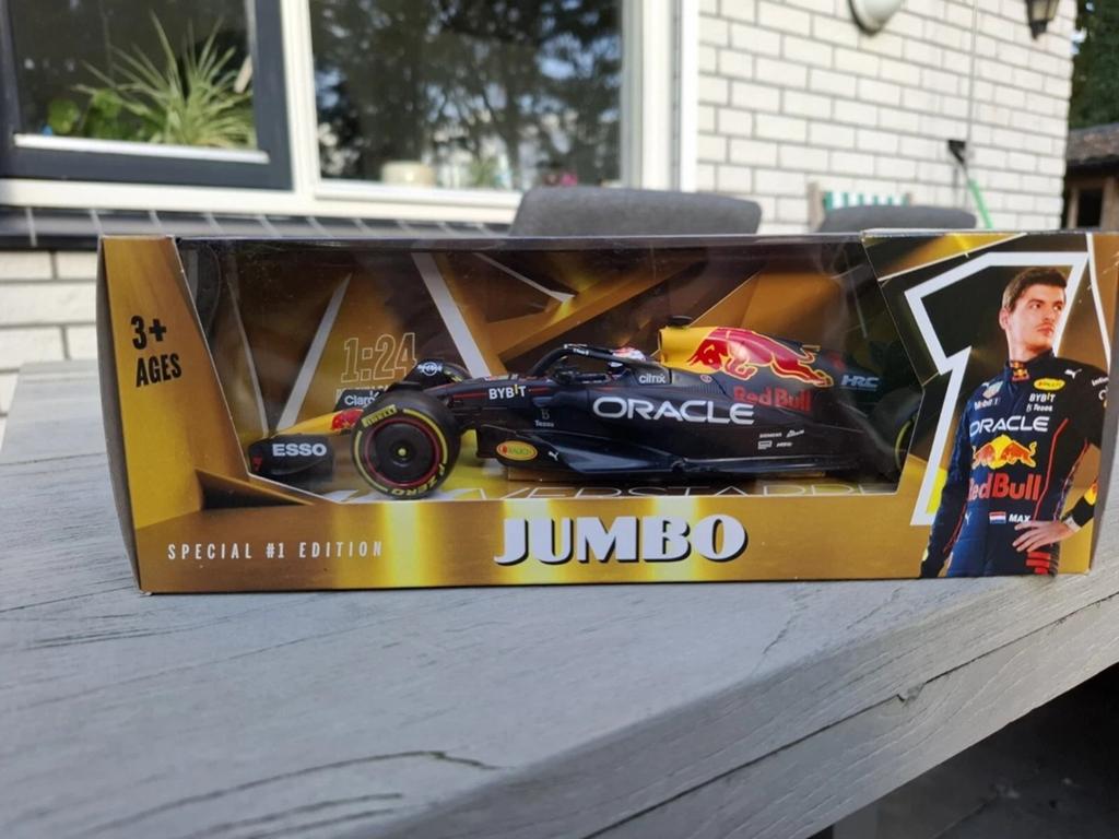 Max Verstappen RB18 #1 Editie champion, Ophalen of Verzenden, Nieuw, Auto, Bburago