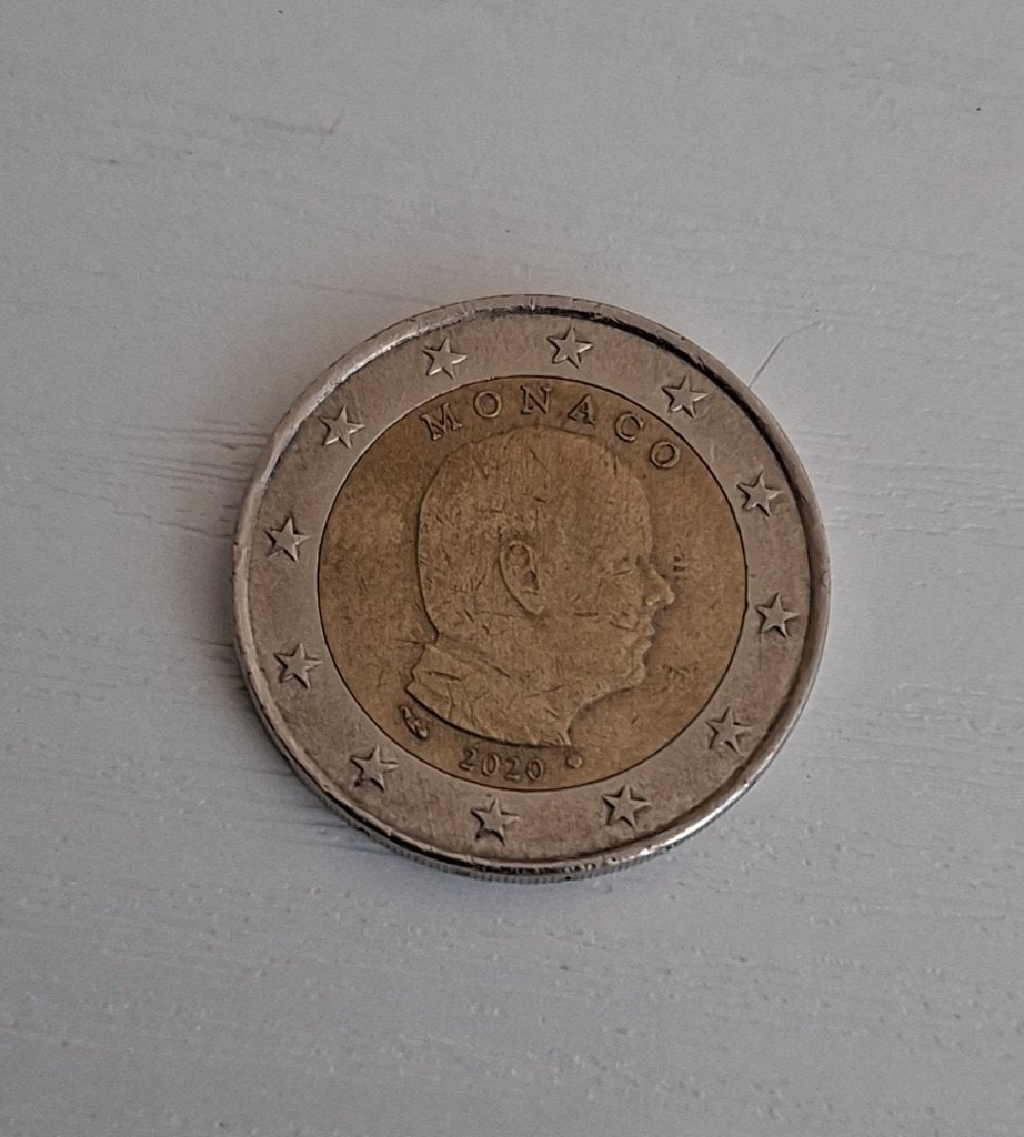 Euromunt 2 euro Monaco, 2020, Postzegels en Munten, Munten | Europa | Euromunten, Ophalen of Verzenden, Monaco, 2 euro, Losse munt