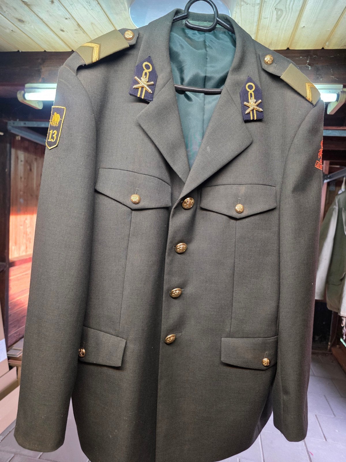 DT Jasje Koninklijke Landmacht sergeant 13 Afd. Artillerie, Ophalen of Verzenden