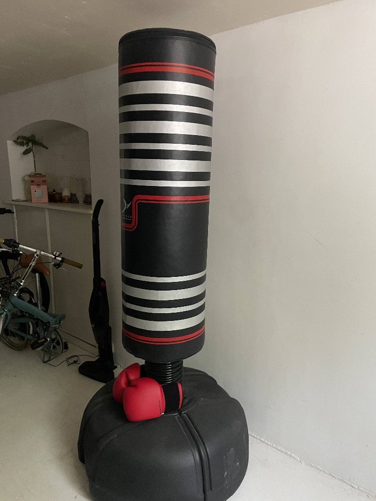sport, Ophalen, Gebruikt, Boksbal