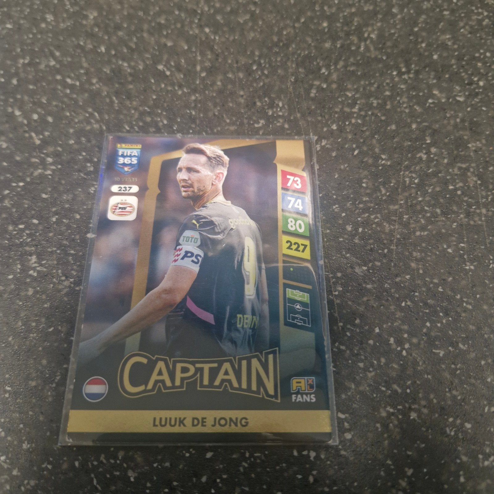 FIFA 365 Luuk de Jong Captain Spelerskaart PSV, Ophalen of Verzenden, Zo goed als nieuw, PSV, Spelerskaart