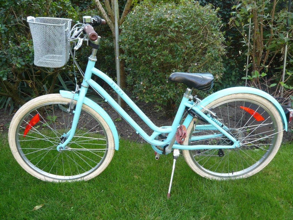 nette sportieve 24inch Elops500 met 6 versnellingen, Ophalen, Velgrem, 24 inch, Versnellingen