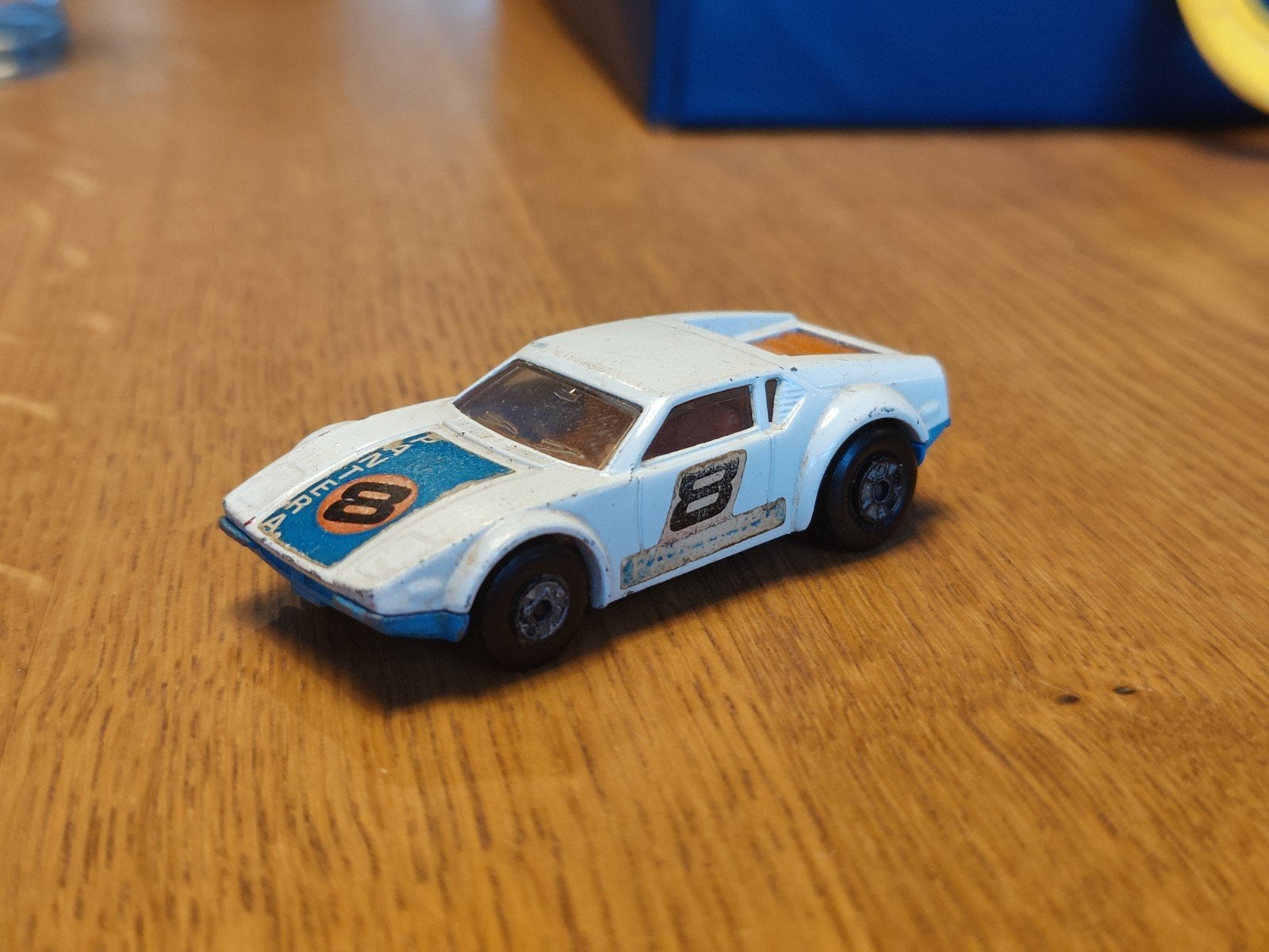 Matchbox De Tomaso Pantera, Ophalen of Verzenden, Zo goed als nieuw, Auto