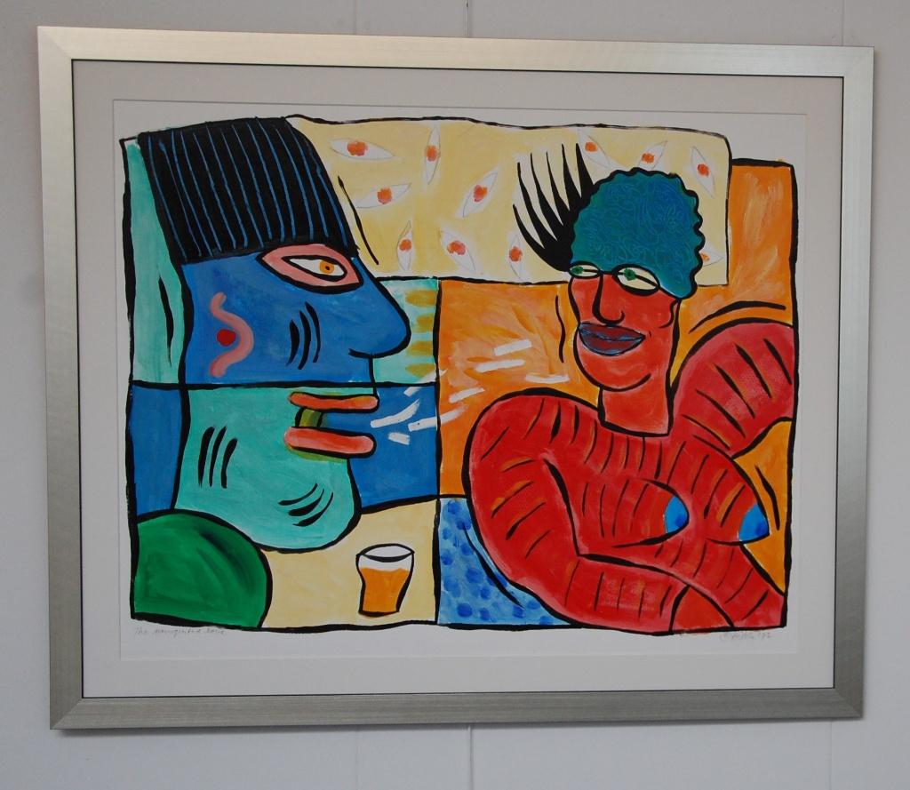 Clemens Briels origineel De onvervulde liefde, Ophalen