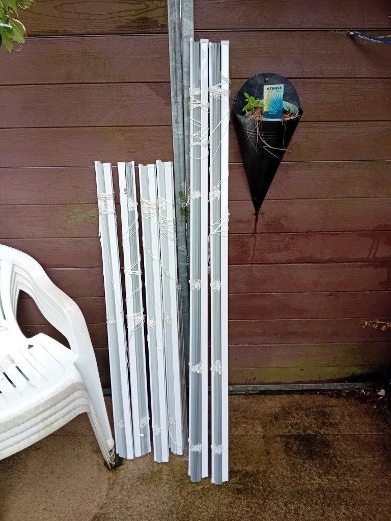 Luxaflex, Huis en Inrichting, 160 cm, Wit, Ophalen of Verzenden, Zo goed als nieuw
