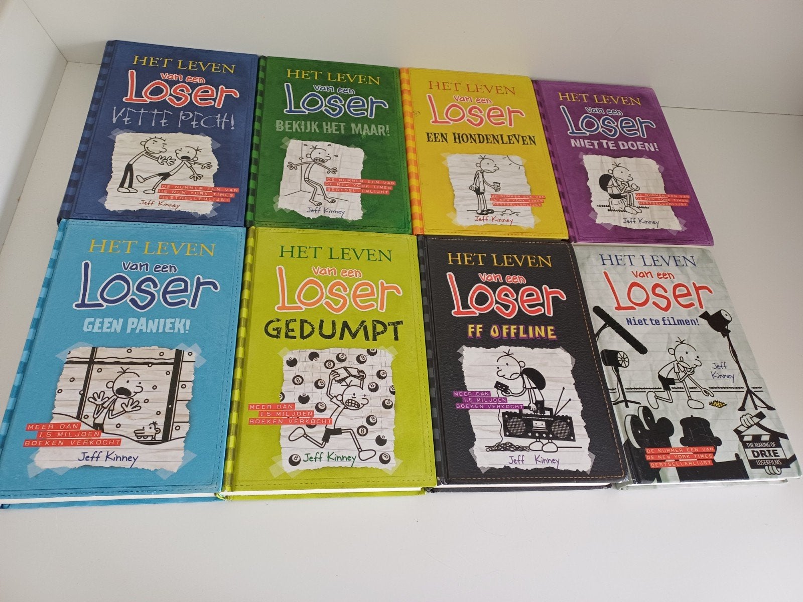 Het leven van een Loser  / 8 boeken, Boeken, Ophalen of Verzenden, Zo goed als nieuw, Verhalen