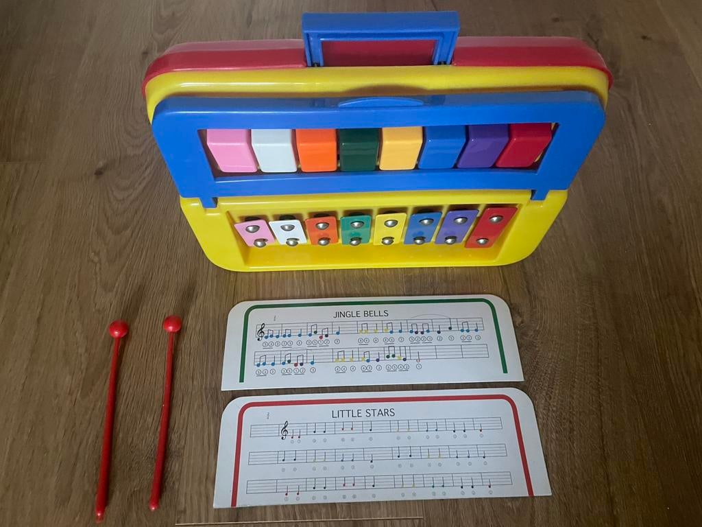 Xylofoon piano 2 in 1, Kinderen en Baby's, Speelgoed | Educatief en Creatief, Ophalen of Verzenden, Gebruikt