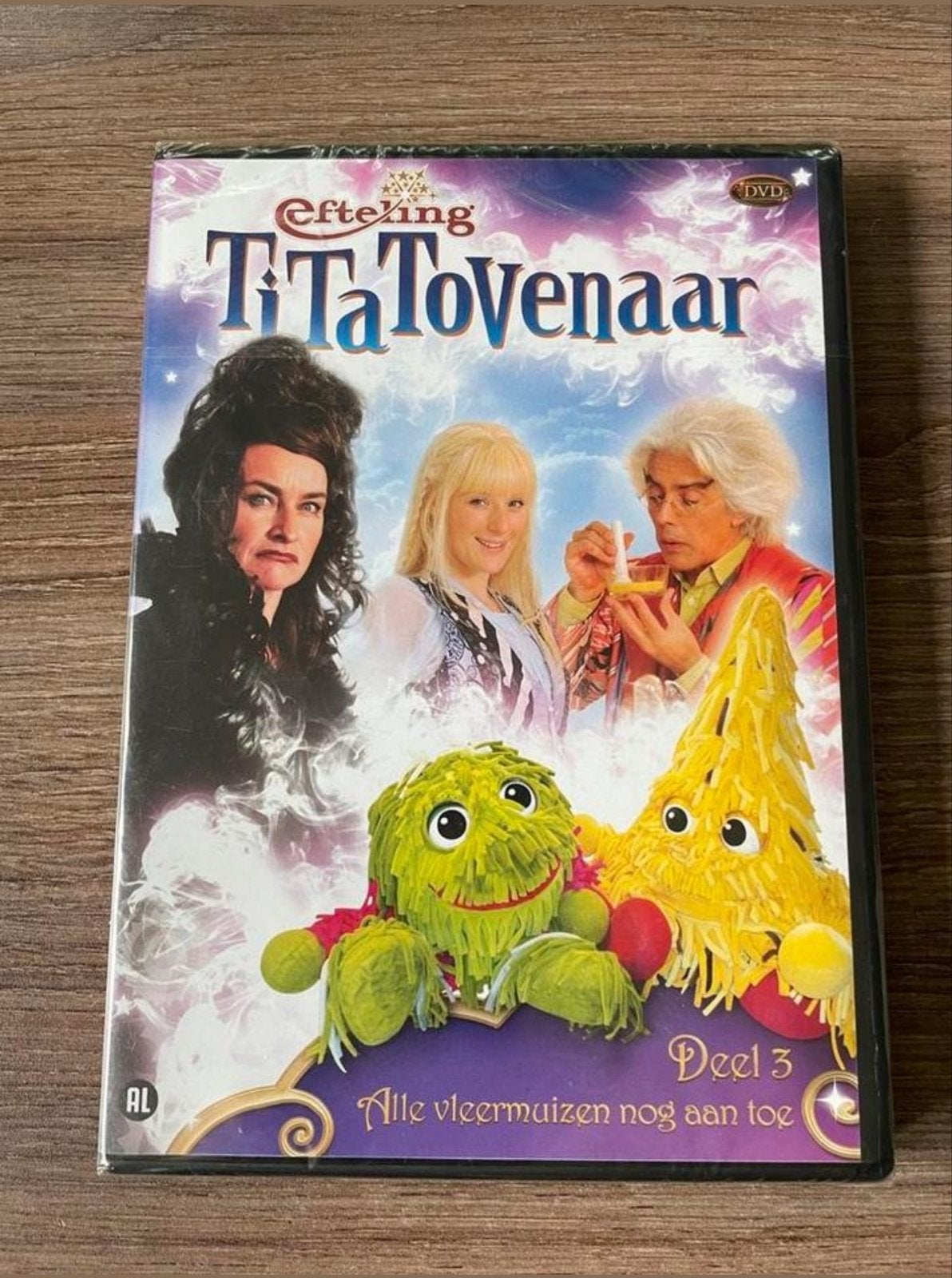 Efteling TiTa Tovenaar Deel 3 DVD - Alle vleermuizen nog aan, Ophalen, Alle leeftijden, Familie, Nieuw in verpakking