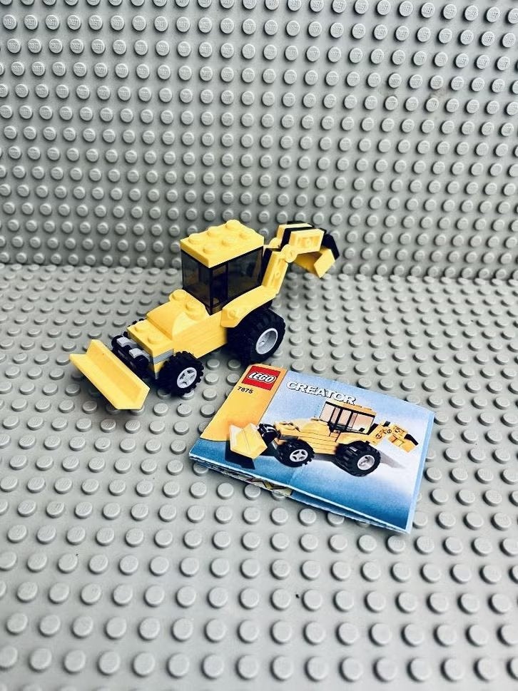LEGO Creator 7875 Graafmachine, Gebruikt, Lego, Compleet, Ophalen of Verzenden