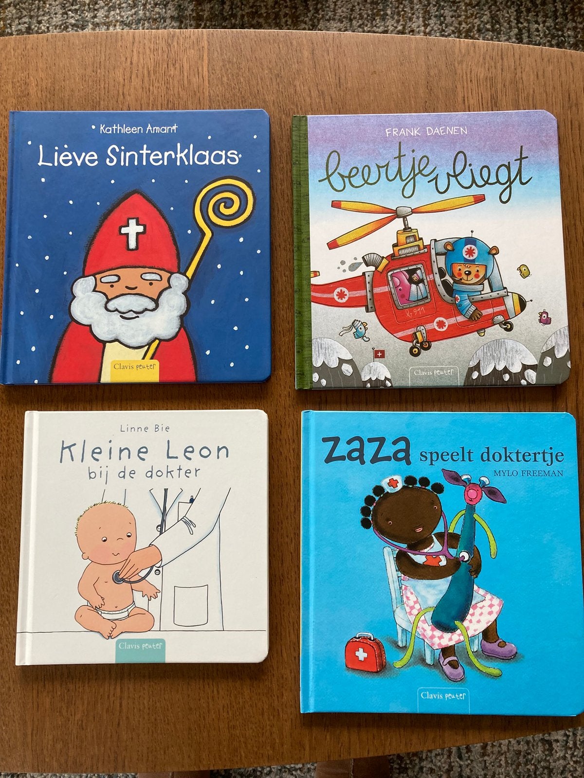 Clavis peuterboeken, vier stuks, Ophalen of Verzenden, Zo goed als nieuw
