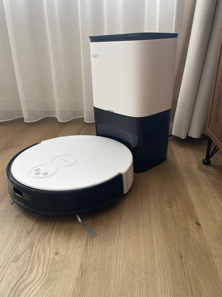 Tapo RV20 mop plus robotstofzuiger met dweilfunctie, Overige merken, Ophalen of Verzenden, Zo goed als nieuw, Robotstofzuiger