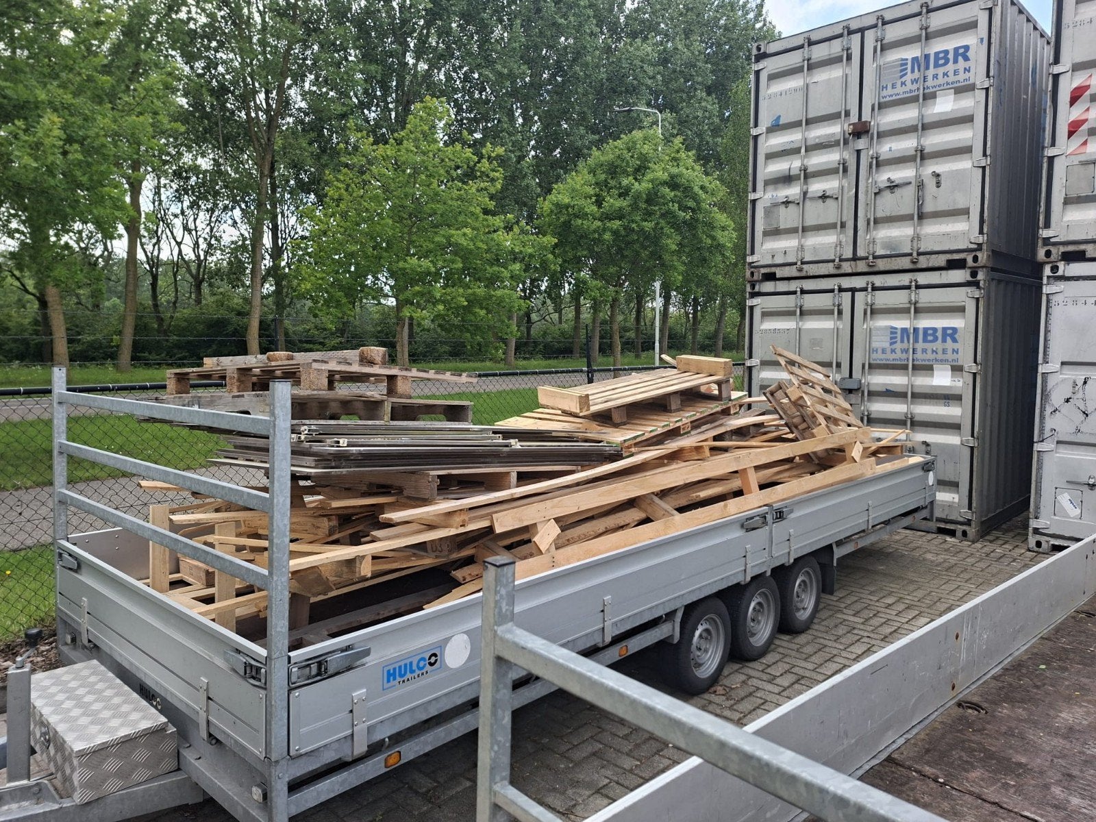 Kachel ,knutselhout, Minder dan 3 m³, Ophalen