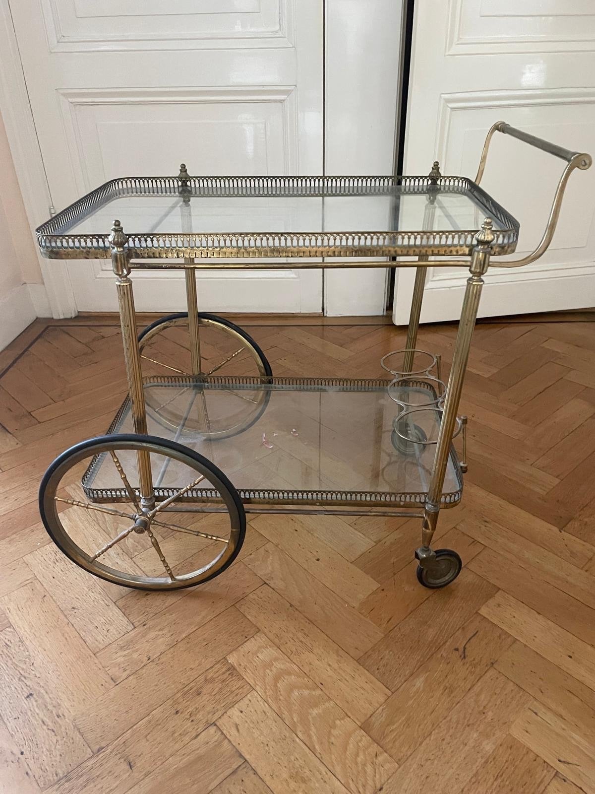 Trolley barcart , serveer trolley, Ophalen