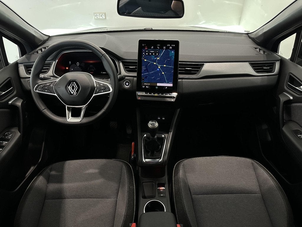 Renault Captur 1.0 TCe 90 Techno | Navigatie 9,3" | Climate, Auto's, Renault, Gebruikt, Met garantie (alle), Zwart, Origineel Nederlands