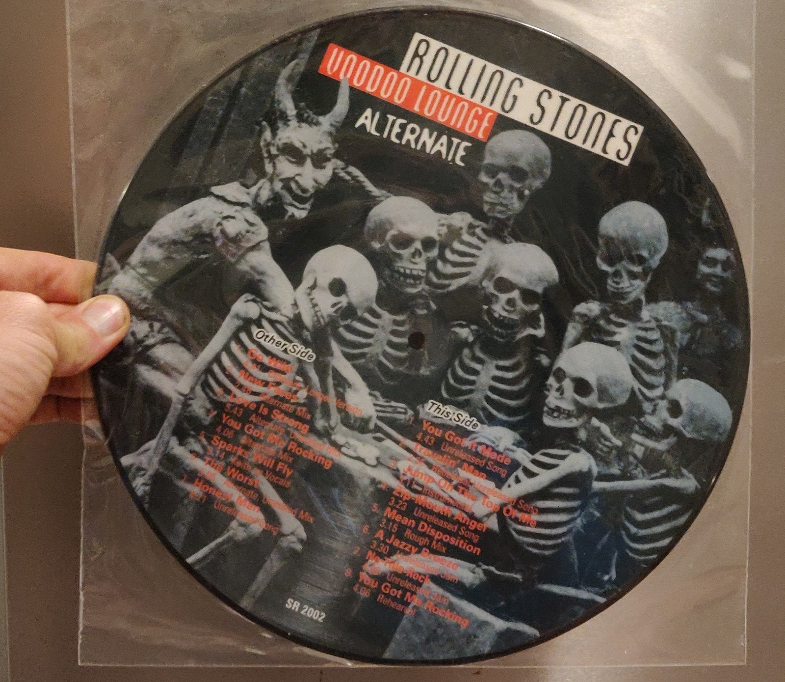 Lp rolling Stones picture Disc, Ophalen of Verzenden, Zo goed als nieuw