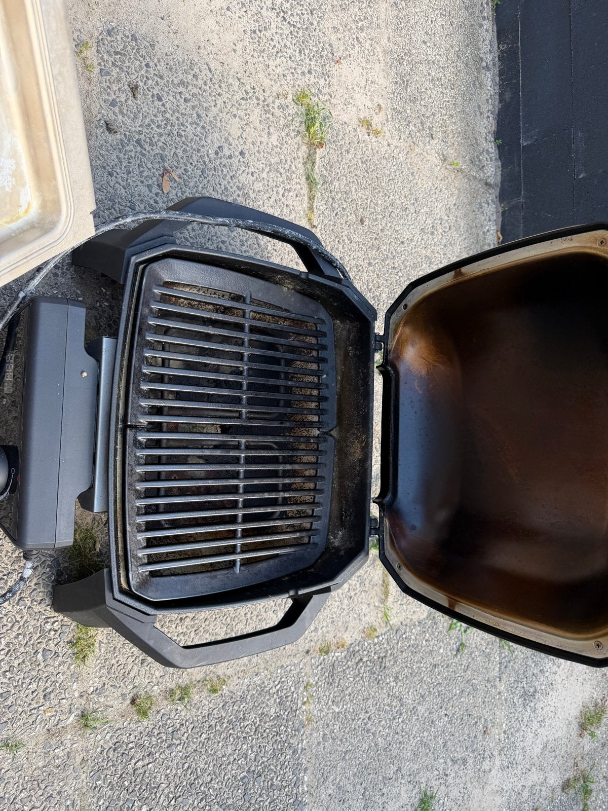 Weber Pulse 1000 elektrische barbecue met hoes, Ophalen, Gebruikt