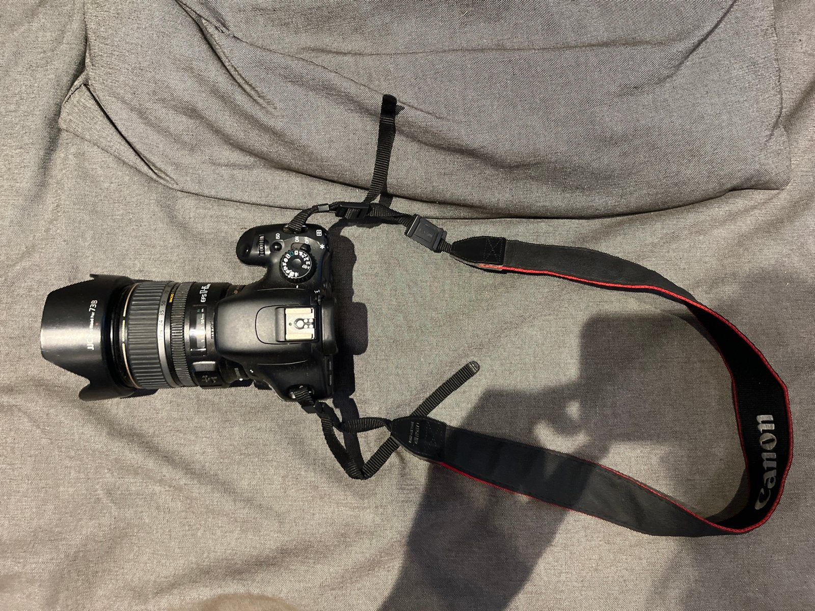 Canon EOS 550D spiegelreflexcamera met EFS 17-85 lens+tas, Ingebouwde flitser, Spiegelreflex, Canon, Ophalen of Verzenden