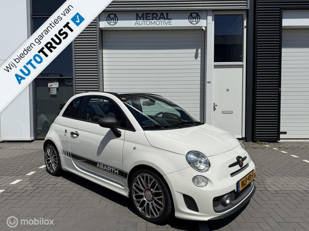 Fiat 500 1.4 T-Jet Abarth Competizione 160PK Automaat Airco, Auto's, Fiat, 15 km/l, Gebruikt, Euro 6, 4 cilinders