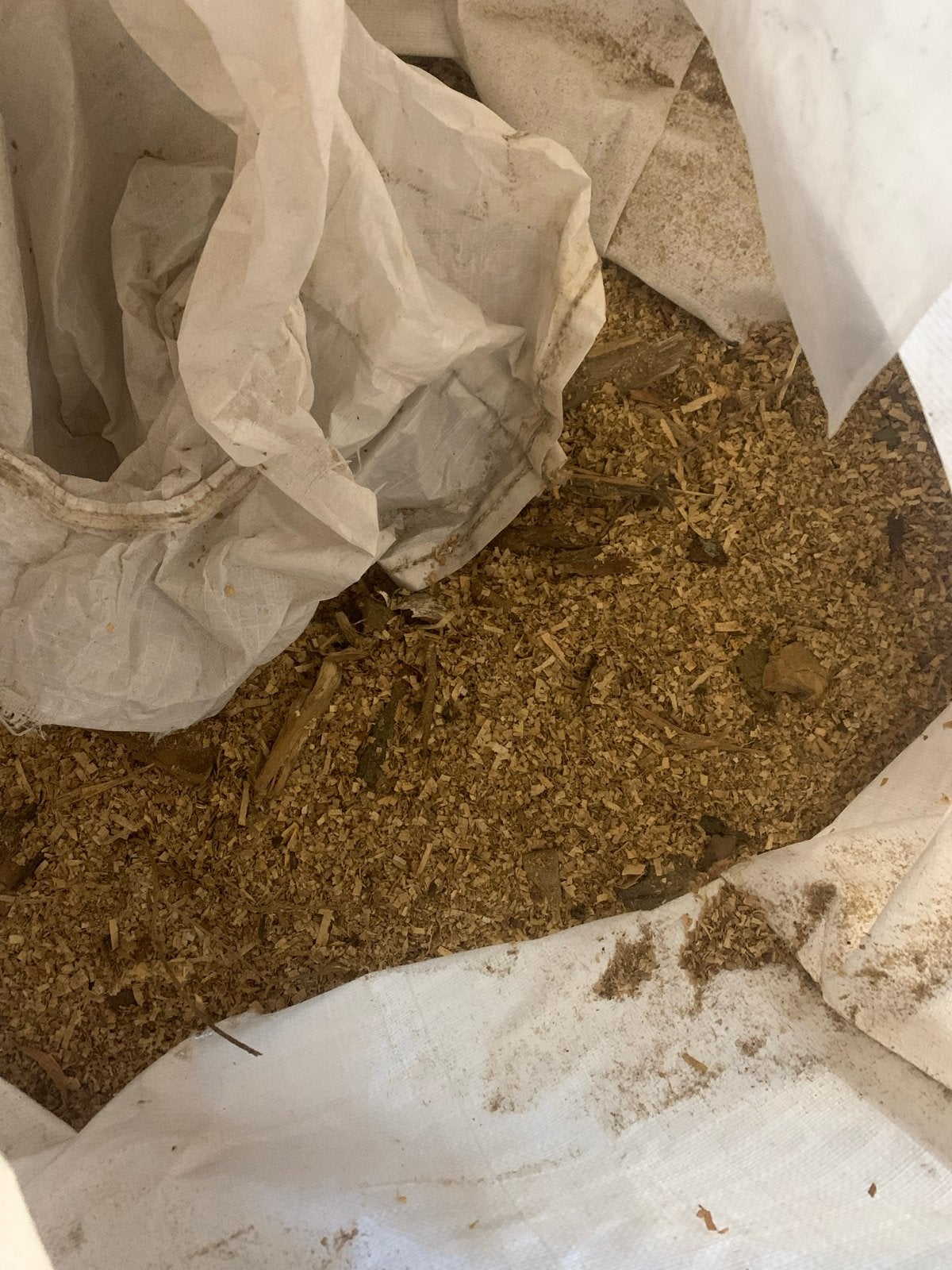 Houtsnippers/zaagsel in big bags, Ophalen, Gebruikt, Overige typen
