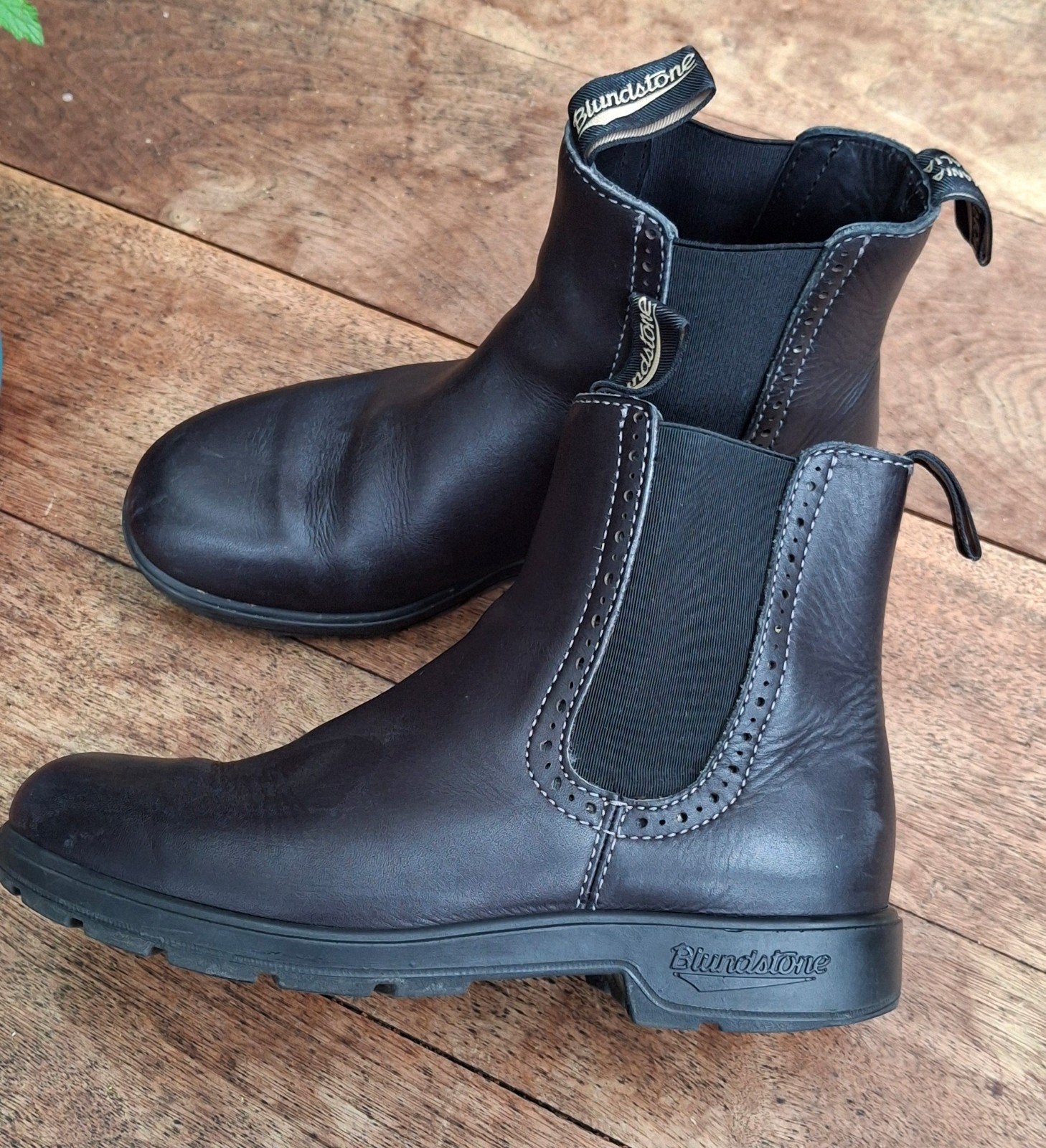 BLUNDSTONE Zwarte korte laarsjes 38,5, Kleding | Dames, Schoenen, Blundstone, Ophalen of Verzenden, Zo goed als nieuw, Zwart