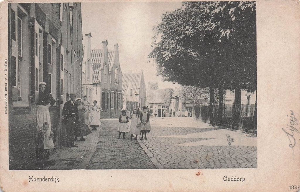 703-155-013 Hoenderdijk Ouddorp, Verzenden, Voor 1920, Zuid-Holland