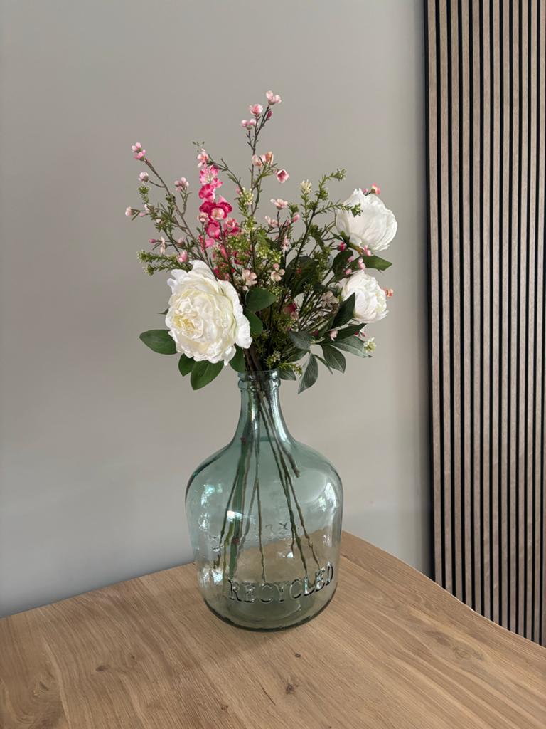 Boeket zijden kunstbloemen, Ophalen, Binnen, Kunstbloem, Countryfield