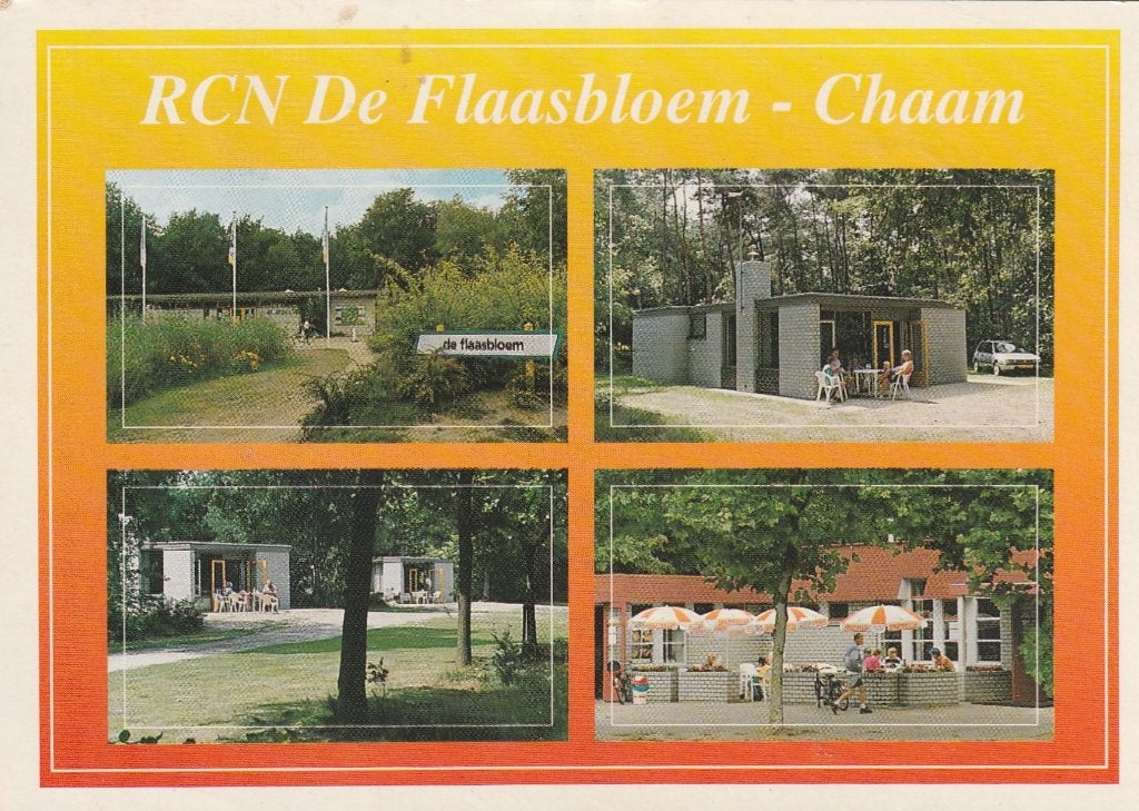 CHAAM De Flaasbloem, Verzenden, 1980 tot heden, Gelopen, Noord-Brabant