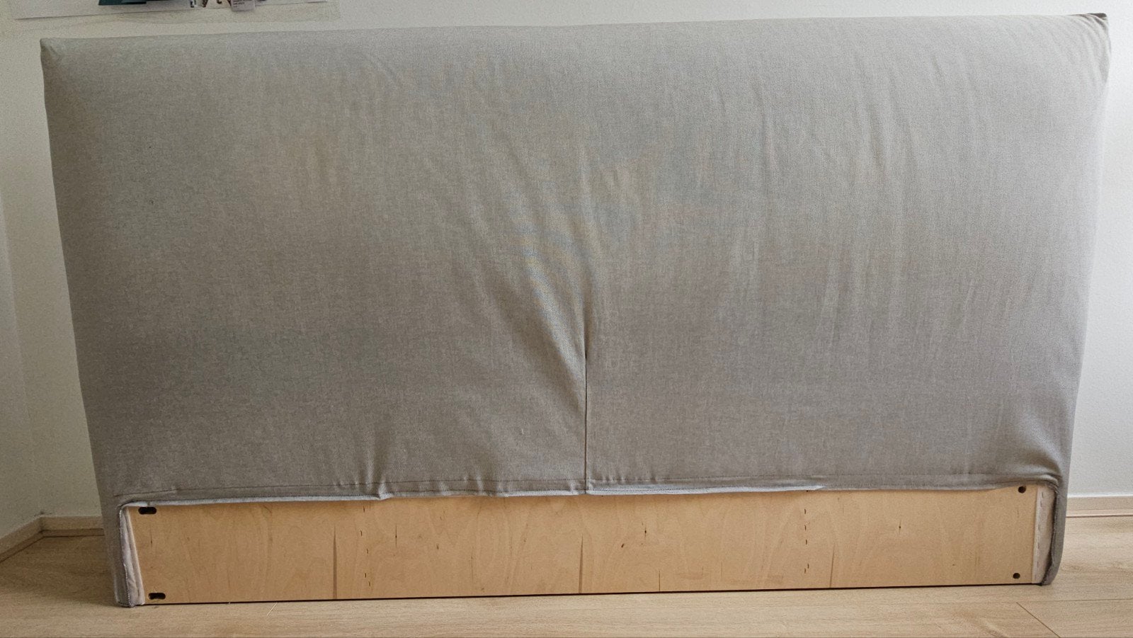 Mjölvik hoofdsteun, hoort bij het 180cm brede bed van Ikea., Ophalen, Zo goed als nieuw, Tweepersoons, 180 cm