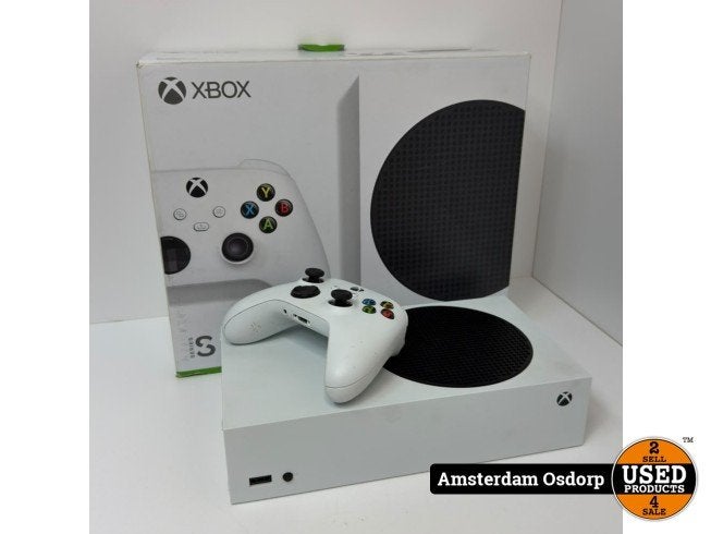 Microsoft Xbox Series S 512GB Wit + Controller | Nette staat, Spelcomputers en Games, Xbox, Zo goed als nieuw, Support@xbox.com