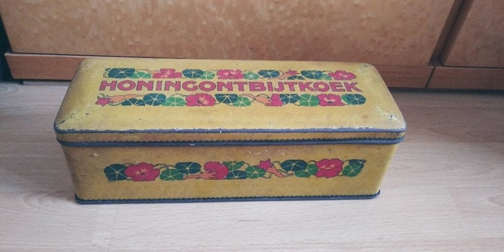 blikken:Verkade Friesland, Verkade peperkoek,Tjoklat Cameé, Ophalen of Verzenden, Gebruikt, Overige, Verkade