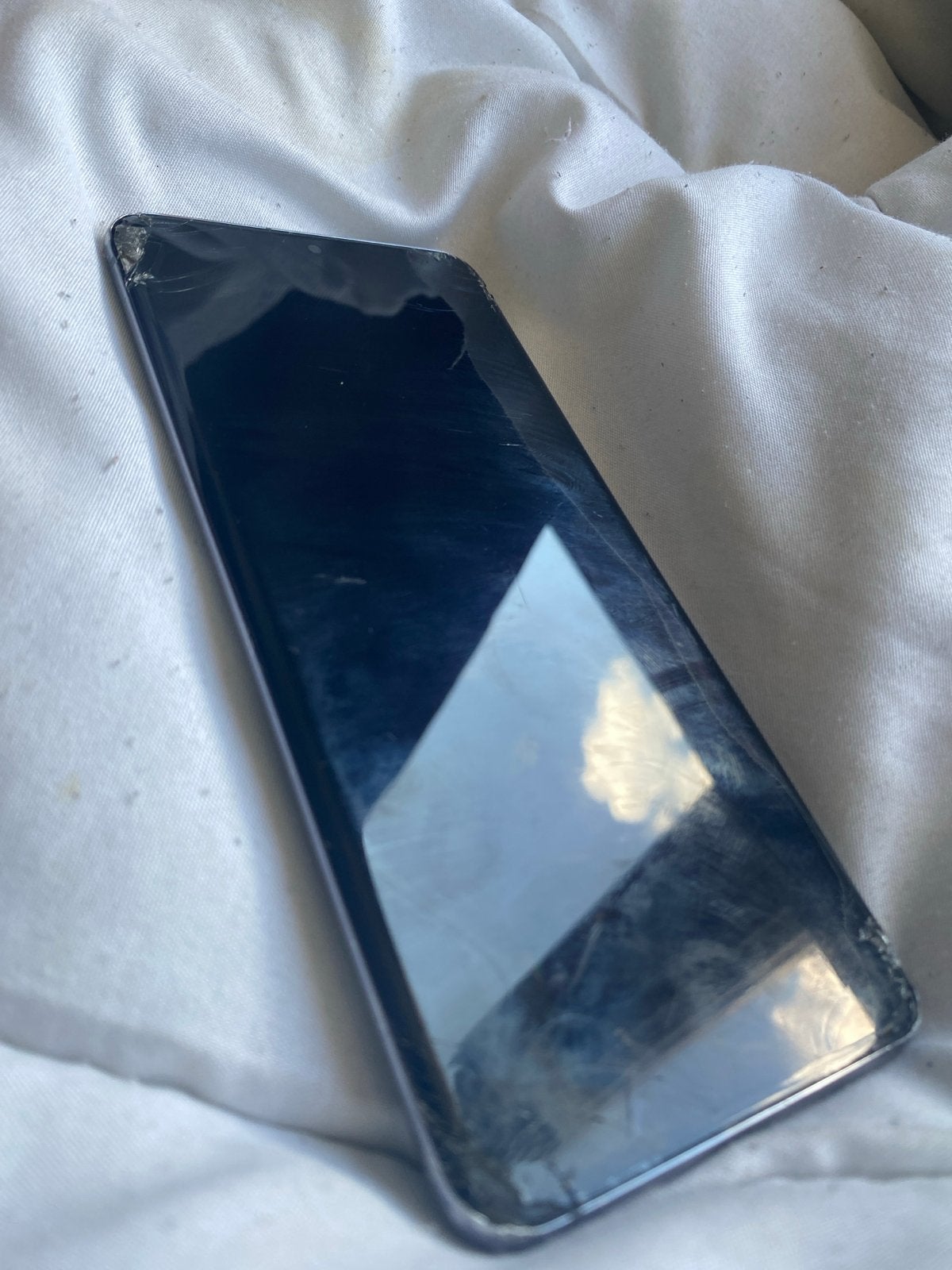 Samsung Galaxy S20 - Gebarsten scherm en achterkant, Galaxy S20, Zwart, Touchscreen, Ophalen of Verzenden
