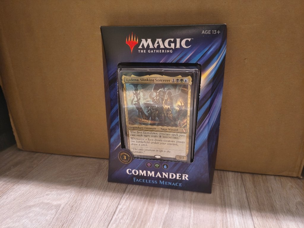 Commander Faceless Menace Deck (1x beschikbaar), Hobby en Vrije tijd, Verzamelkaartspellen | Magic the Gathering, Ophalen of Verzenden