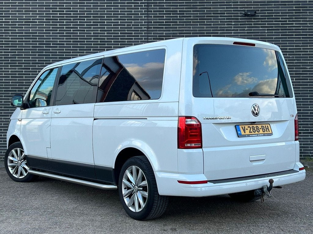 Volkswagen Transporter 2.0 TDI L2H1 DC Highline DSG, Xenon!, Auto's, Gebruikt, Euro 6, 4 cilinders, Origineel Nederlands