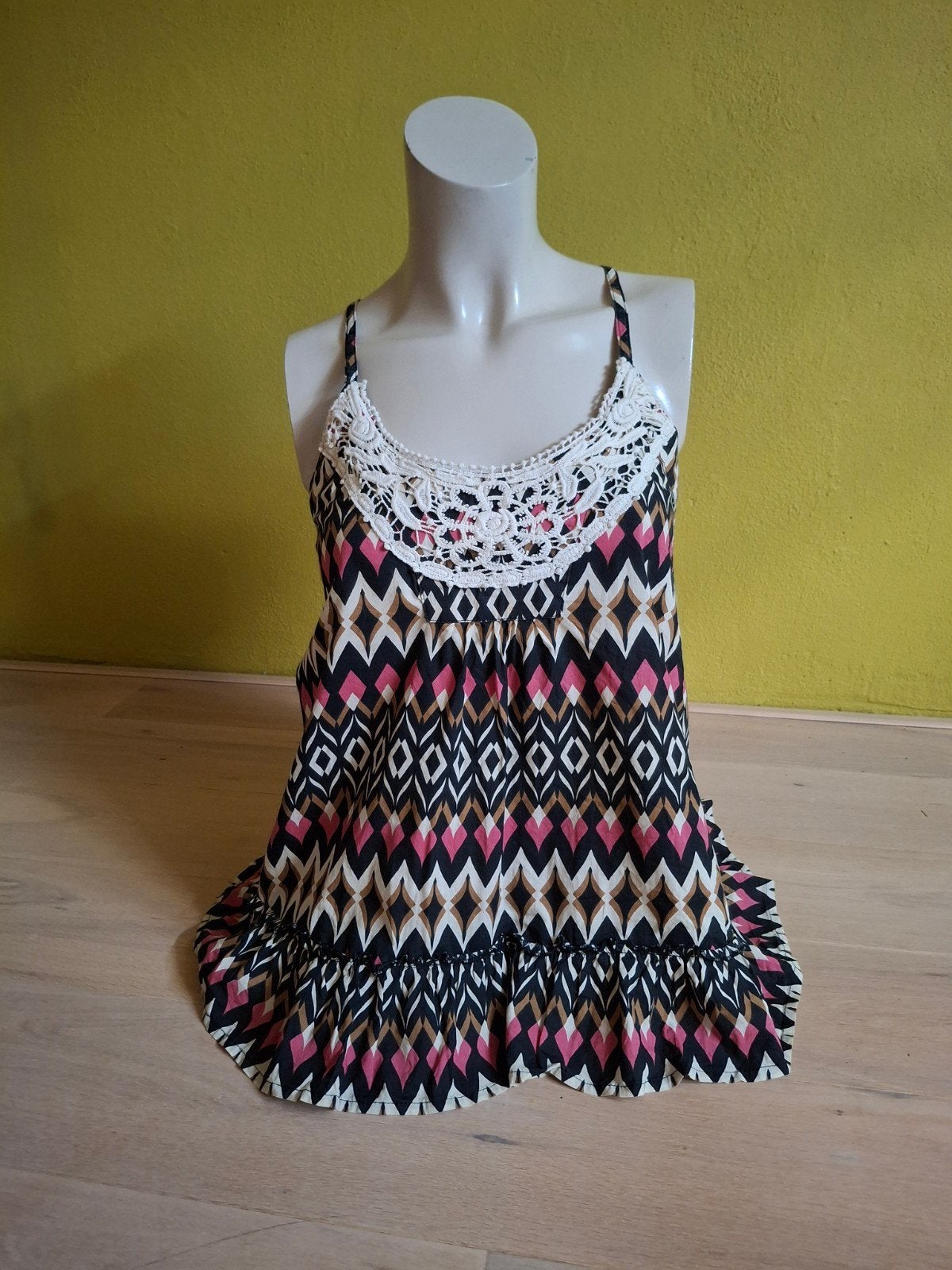 Superleuke nieuwe haltertop. Mt 38, Kleding | Dames, Tops, Maat 38/40 (M), Verzenden, Wit, Nieuw