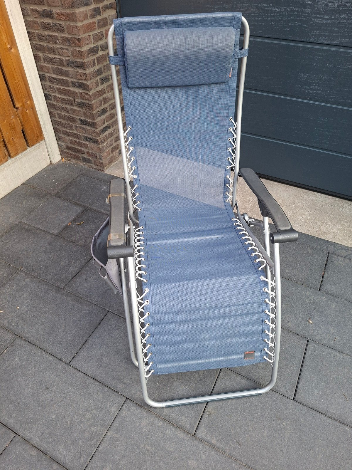 Lafuma Relaxstoel - Zo goed als nieuw - Blauw, Ophalen, Zo goed als nieuw