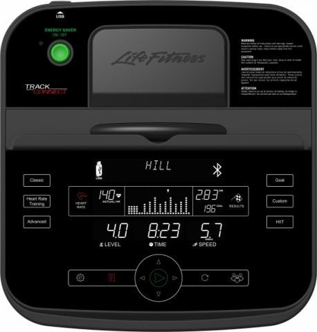 Life Fitness – RS3 Lifecycle Track Connect – Recumbent bike, Ophalen of Verzenden, Zo goed als nieuw, Benen, Overige typen