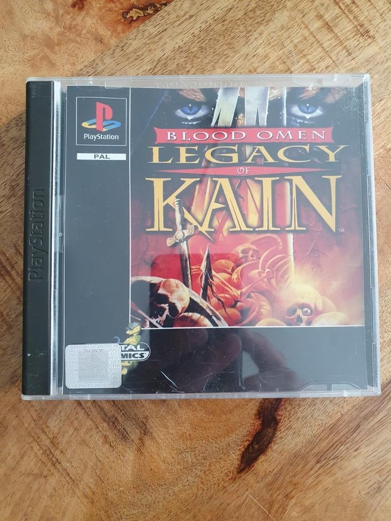 Blood Omen Legacy of Kain PS1 CIB, Avontuur en Actie, Gebruikt, Vanaf 18 jaar, 1 speler