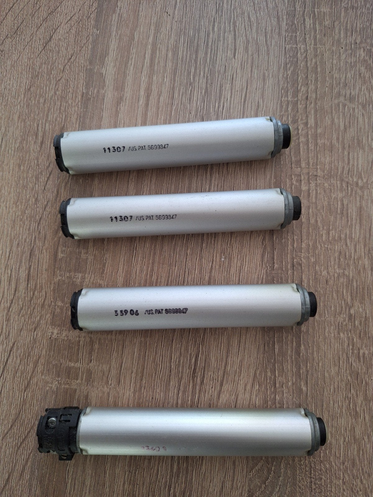 Rolgordijn dempers - set van 4, Ophalen of Verzenden, Gebruikt