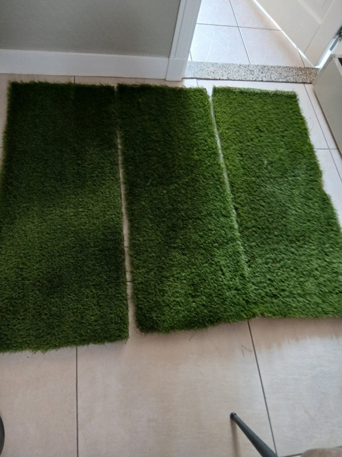 kunst gras strook, Tuin en Terras, Ophalen