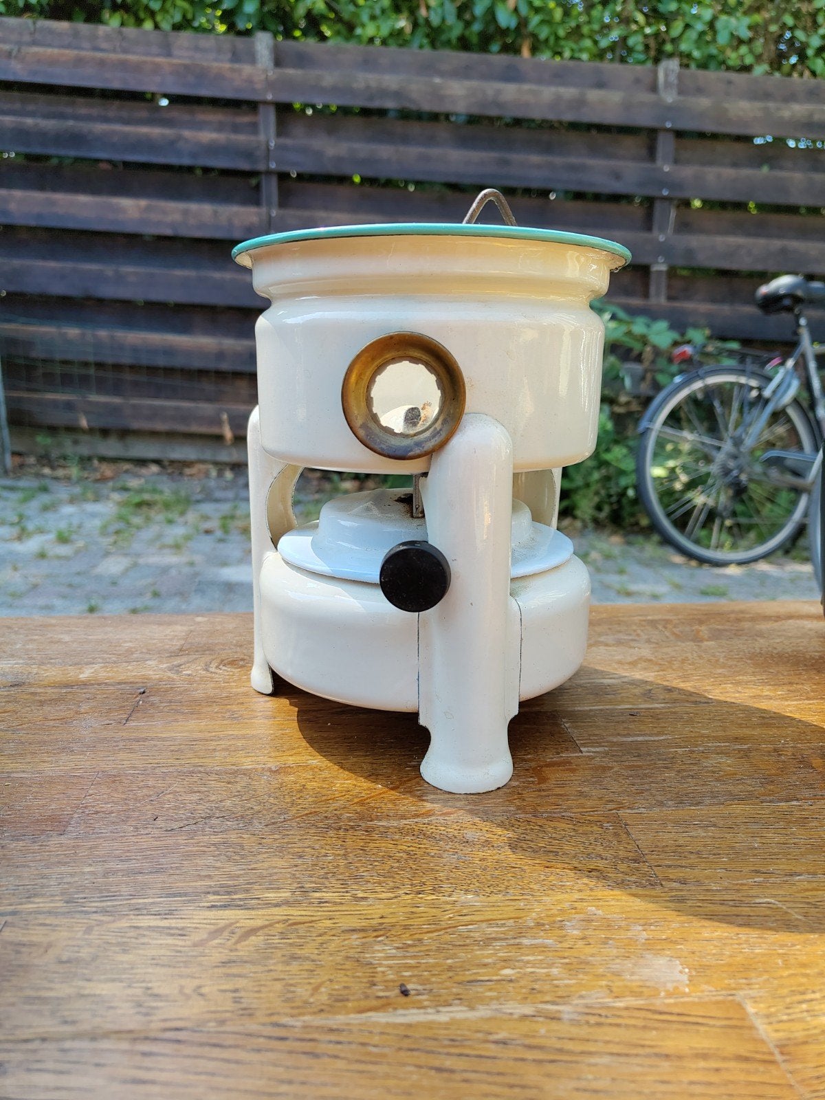 Retro gasbrander, Ophalen