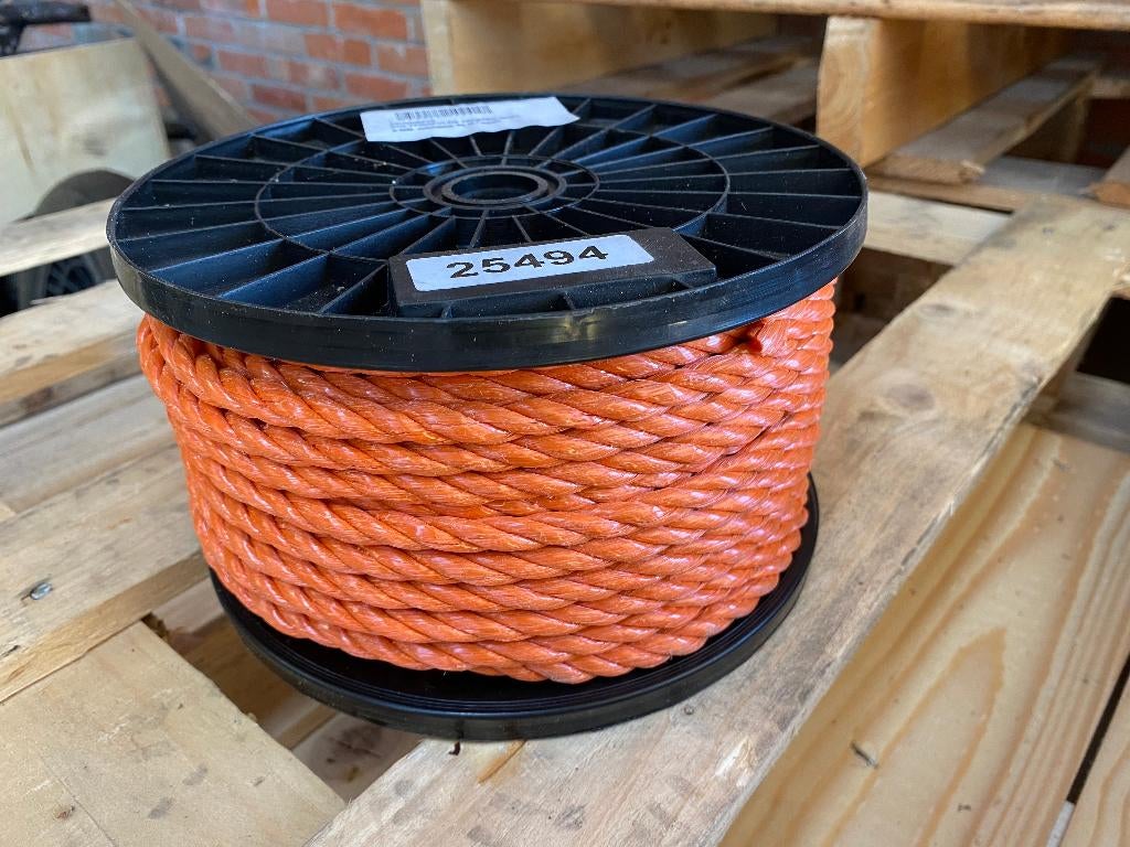 TOUW POLYPROP 8mm/haspels a 40mtr., Watersport en Boten, Accessoires en Onderhoud, Nieuw, Overige typen, Ophalen