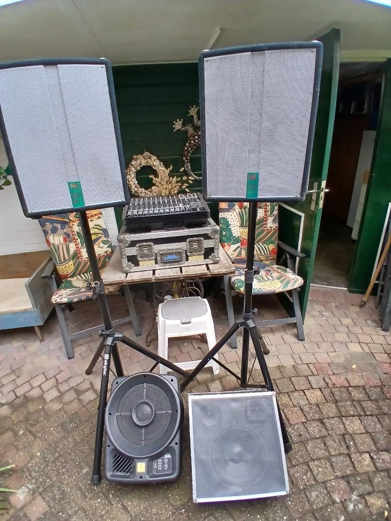 PROFESSIONELE ZANGSET, Ophalen, Gebruikt, Audio