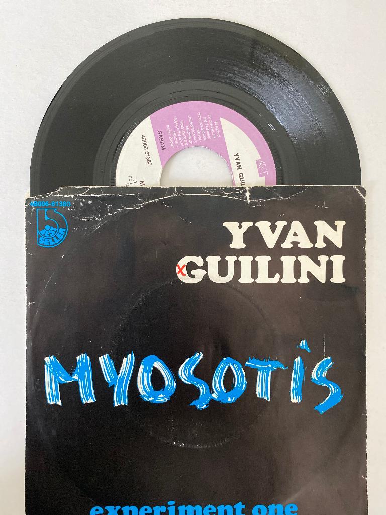 Yvan Guilini – Myosotis / Experiment One, Gebruikt, 7 inch, Single, 1970 - 1979