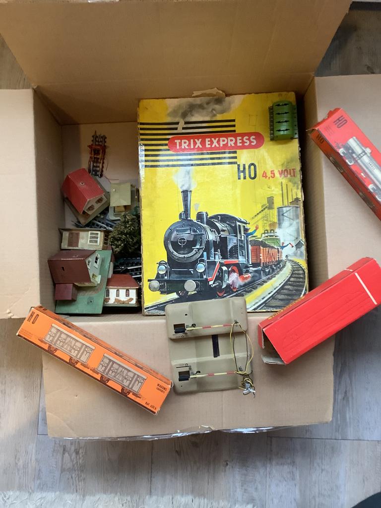 Trix trein, Hobby en Vrije tijd, Modeltreinen | H0, Gelijkstroom, Trix, Ophalen of Verzenden, Gebruikt