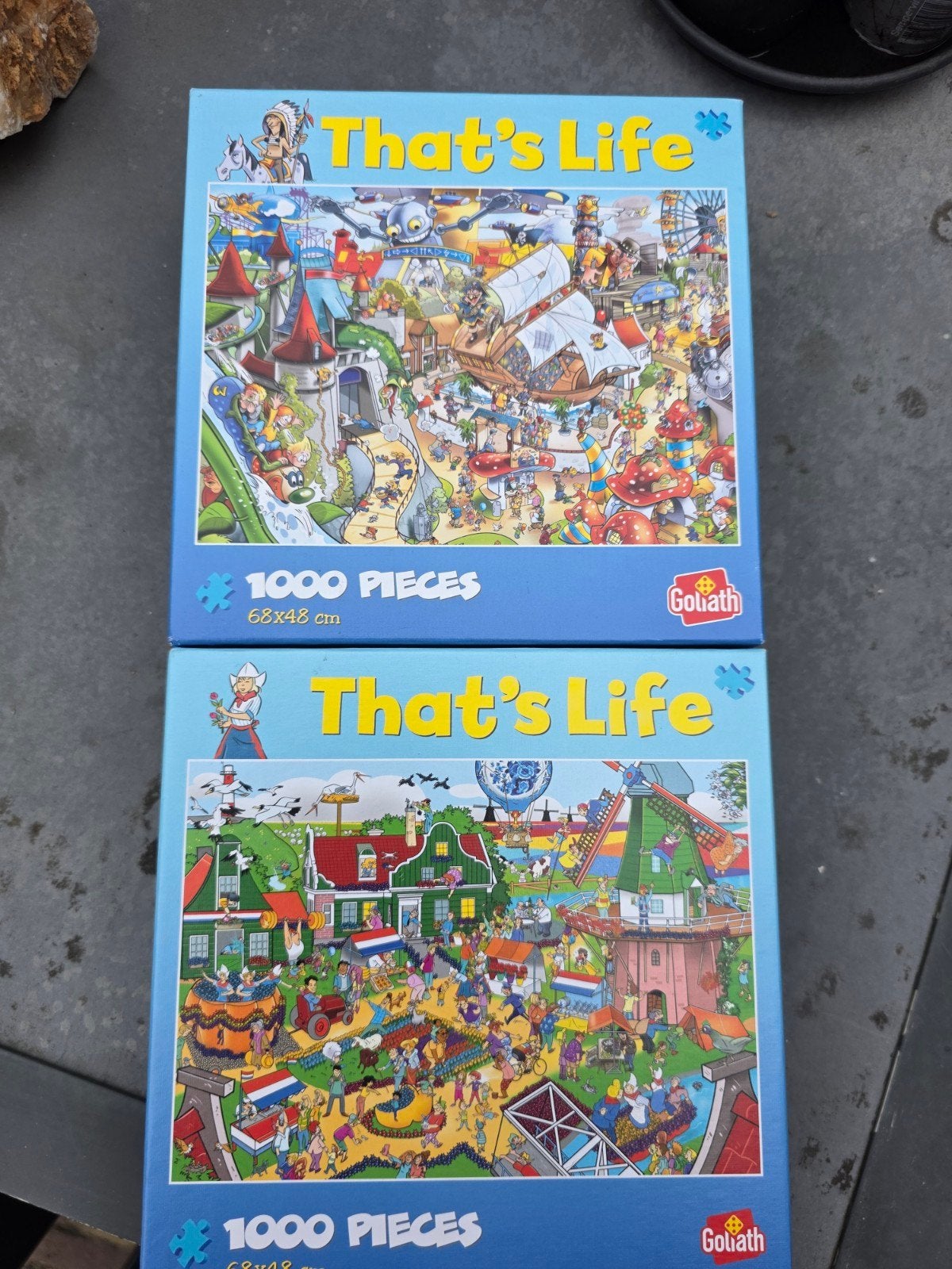 Puzzel that's life, Hobby en Vrije tijd, Denksport en Puzzels, Ophalen of Verzenden, 500 t/m 1500 stukjes, Zo goed als nieuw